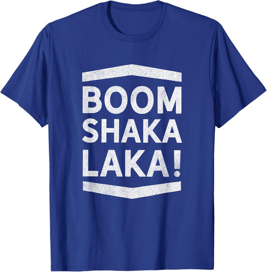Boomshakalaka Basketball T-Shirt - T-Shirt | Royal