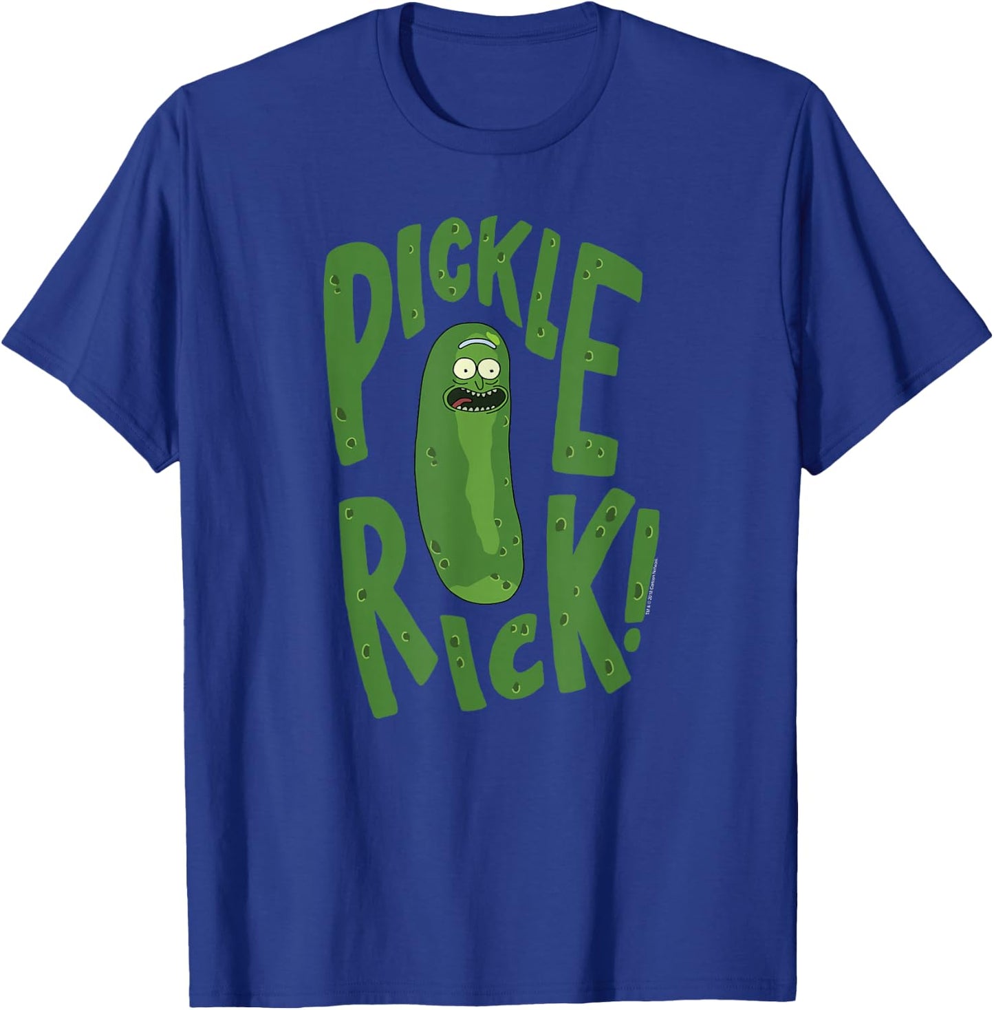Rick and Morty Pickle Rick Cartoon T-Shirt - T-Shirt | Royal