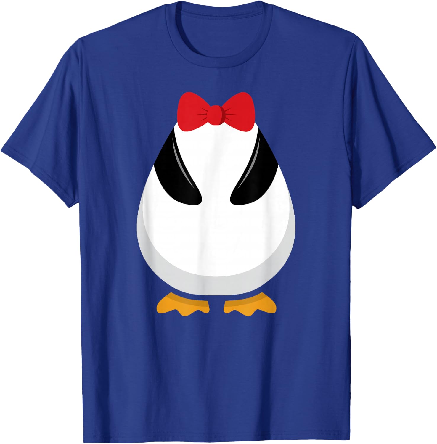 Penguin Costume T Shirt Halloween Outfit Bowtie Cute Animal T-Shirt - T-Shirt | Royal
