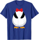 Penguin Costume T Shirt Halloween Outfit Bowtie Cute Animal T-Shirt - T-Shirt | Royal