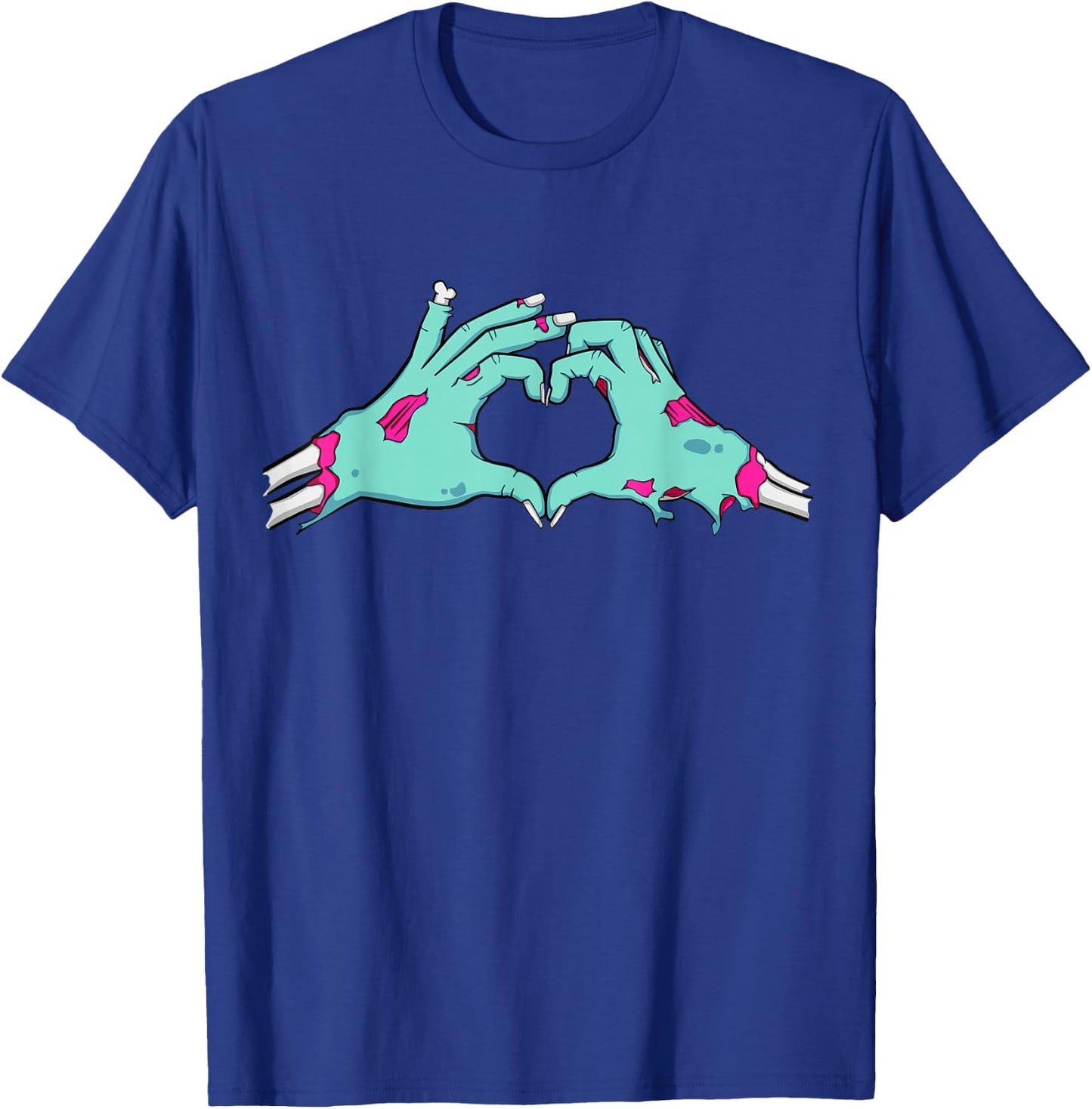 I Love Zombies Funny Horror Party Gift T-Shirt - T-Shirt | Royal