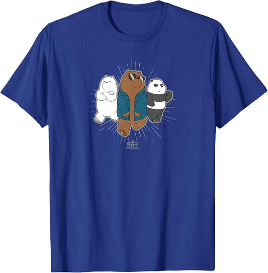 We Bare Bears Jacket T-Shirt - T-Shirt | Royal