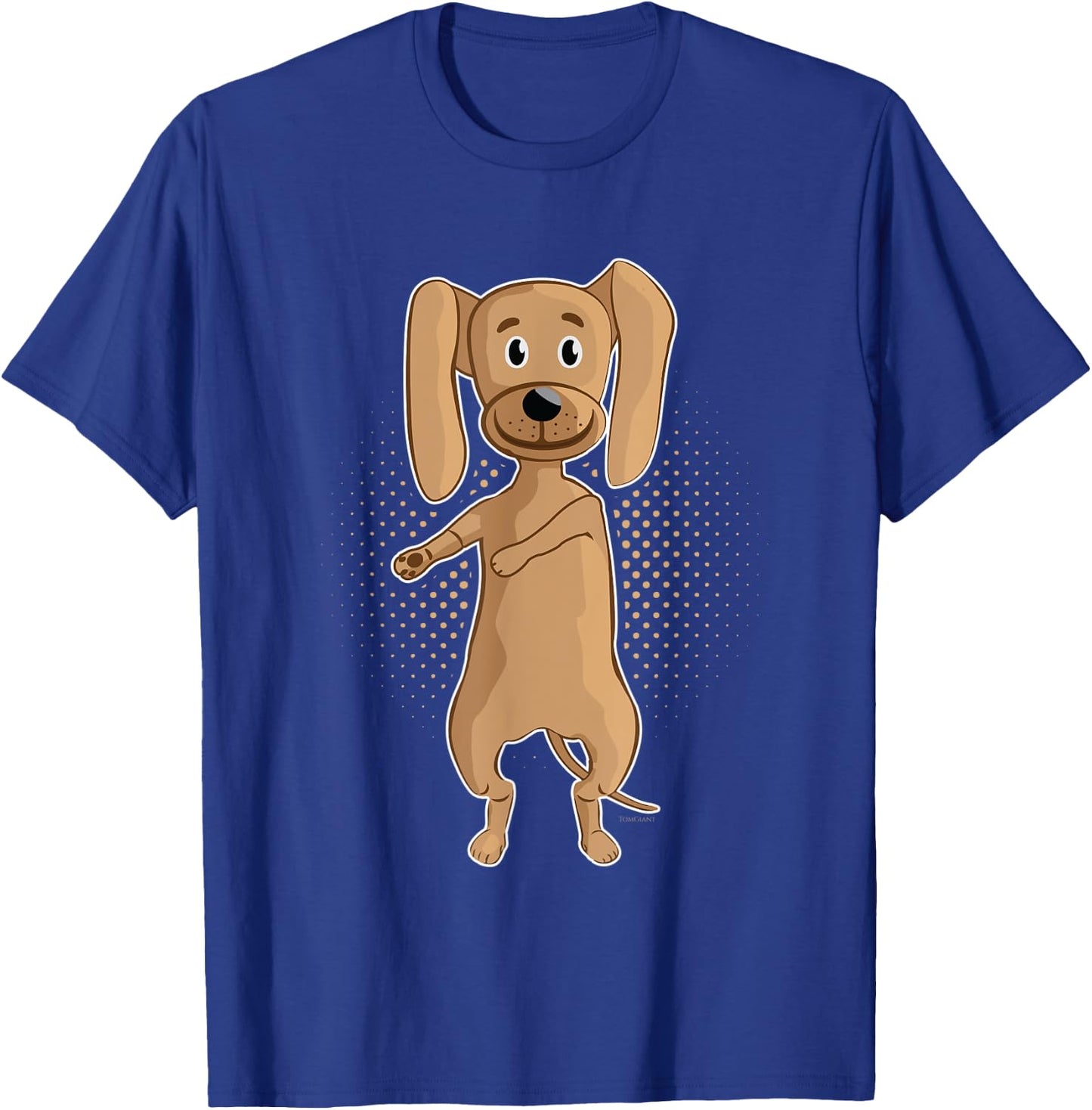 Cute Floss Dance Dogs Puppy Men Women Youth T Shirt T-Shirt - T-Shirt | Royal