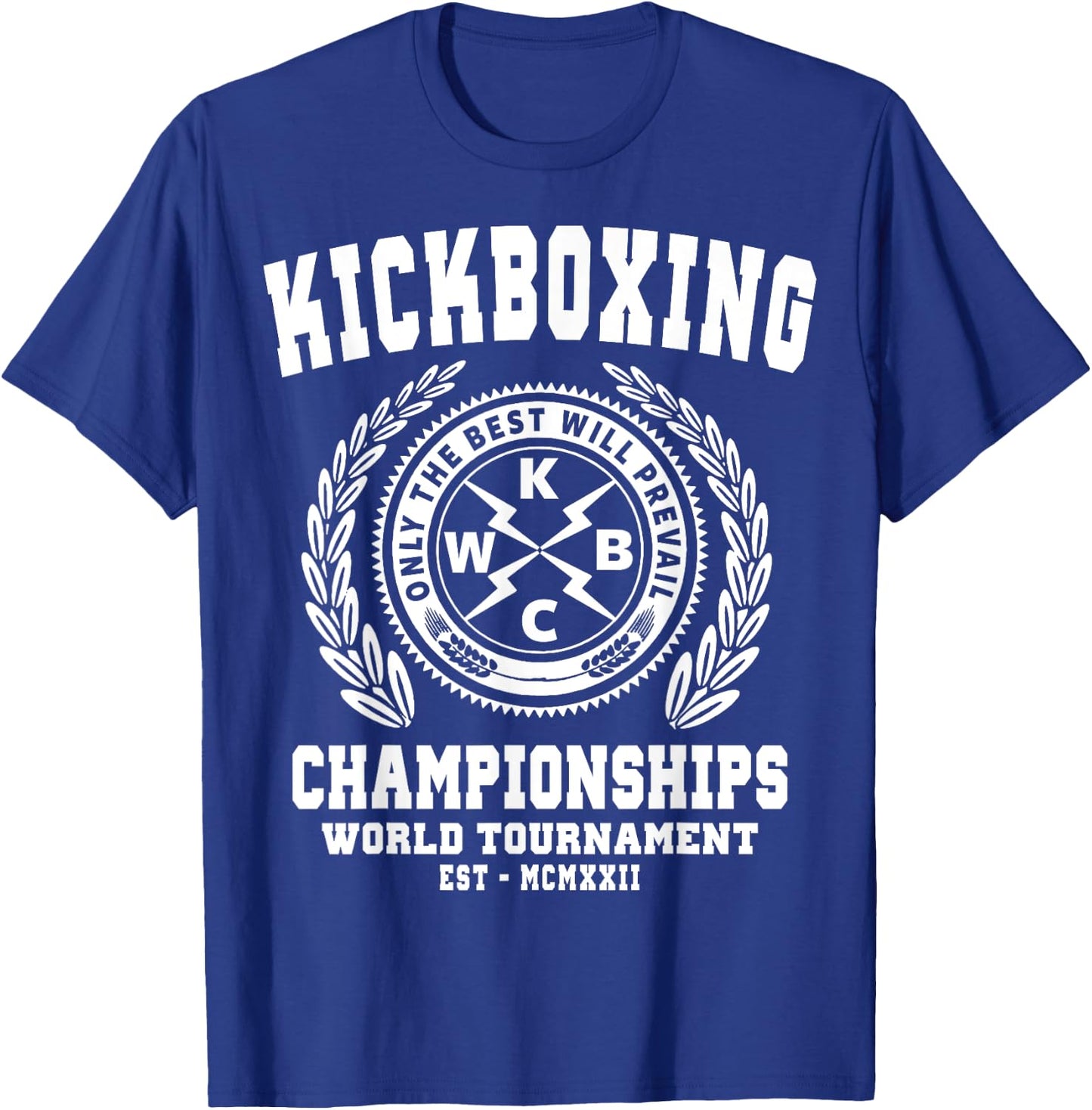 Kickboxing Championships, Kickboxing T Shirt, Martial Arts T-Shirt - T-Shirt | Royal