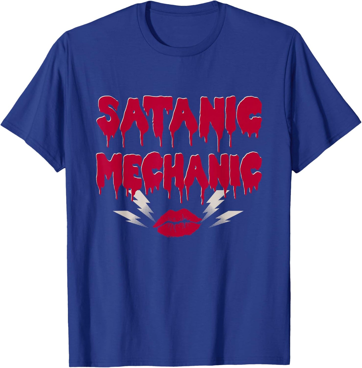 Satanic Mechanic - Goth Horror Musical Theatre Shirt T-Shirt - T-Shirt | Royal