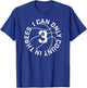 I Can Only Count in 3s Basketball 3 point shot T-Shirt - T-Shirt | Royal