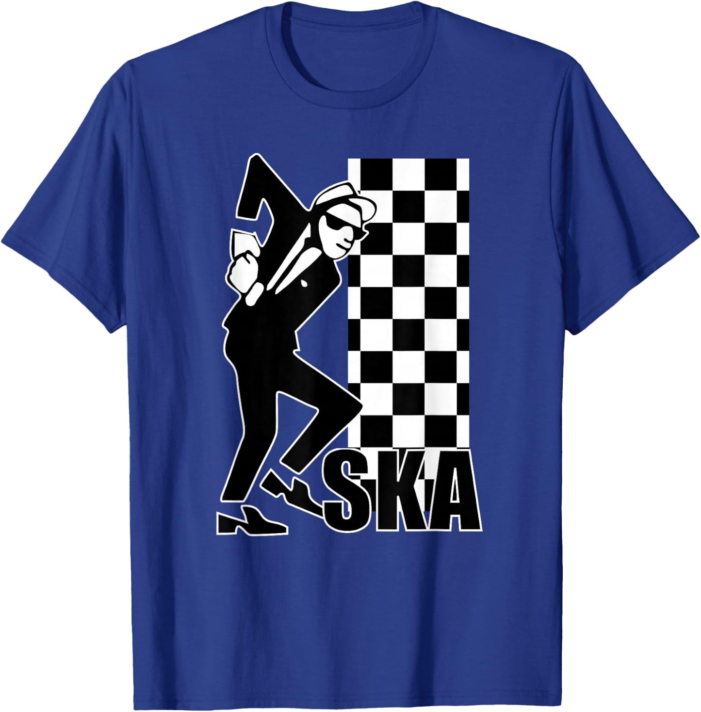 Ska Music T-Ska Music is Life Ska Reggae T-Shirt - T-Shirt | Royal