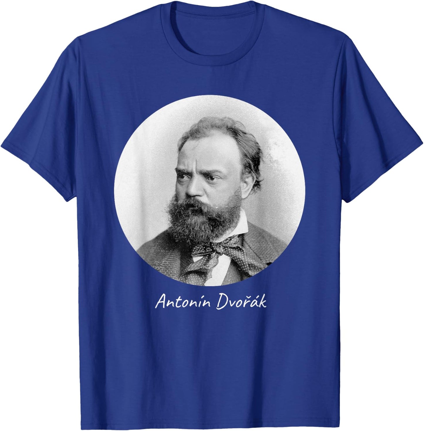 Antonin Dvorak Composer Portrait T-Shirt - T-Shirt | Royal