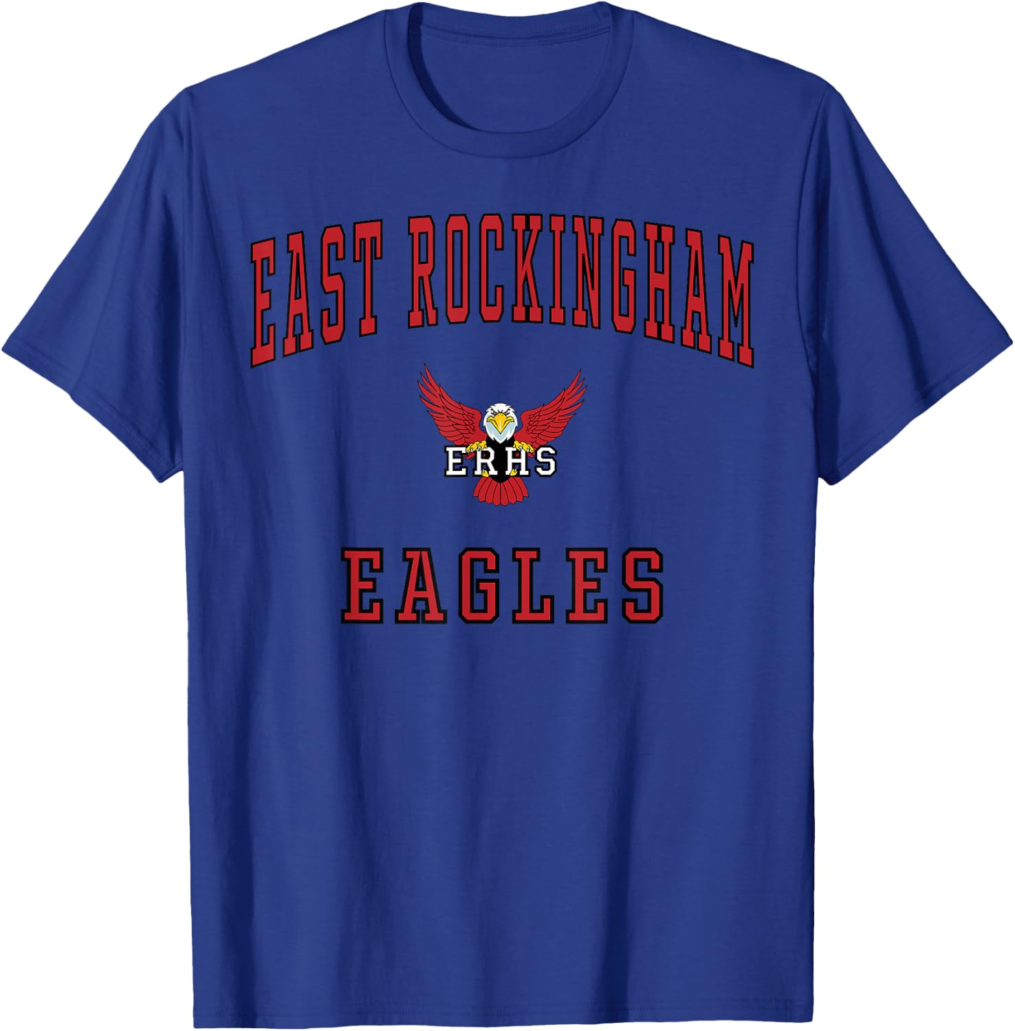 East Rockingham High School Eagles C1 T-Shirt - T-Shirt | Royal