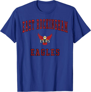 East Rockingham High School Eagles C1 T-Shirt - T-Shirt | Royal