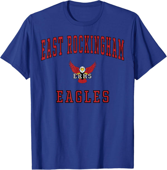 East Rockingham High School Eagles C1 T-Shirt - T-Shirt | Royal
