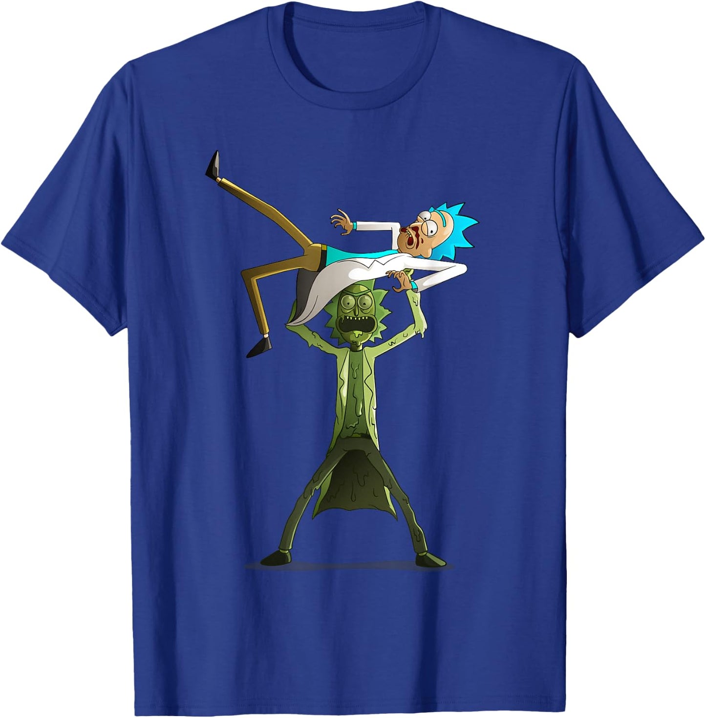 Rick and Morty Shirt Funny Toxic Rick vs Rick T-Shirt - T-Shirt | Royal