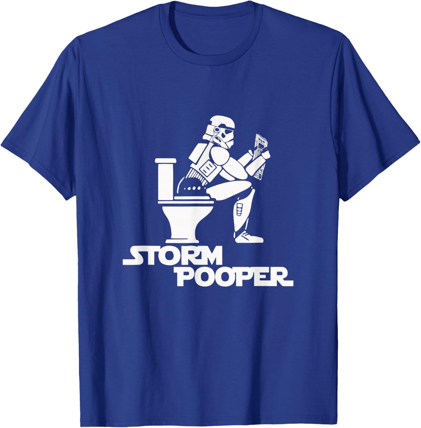 Storm Poopers Funny Parody Men's - GameTeez T-Shirt - T-Shirt | Royal