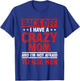 Back Off I Have A Crazy Mom And I'm Not Afraid To Use Her T-Shirt - T-Shirt | Royal