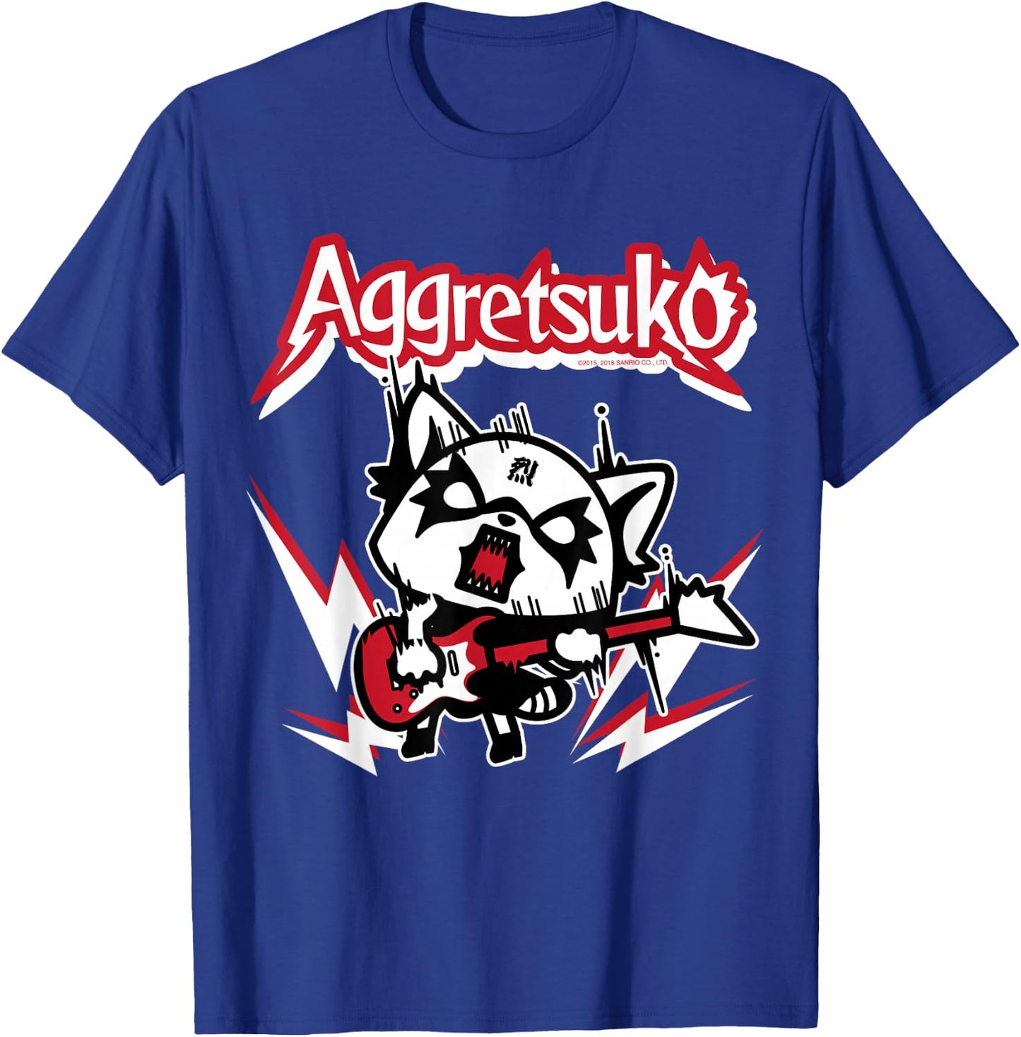 Aggretsuko Rocker Rage Shirt T-Shirt - T-Shirt | Royal