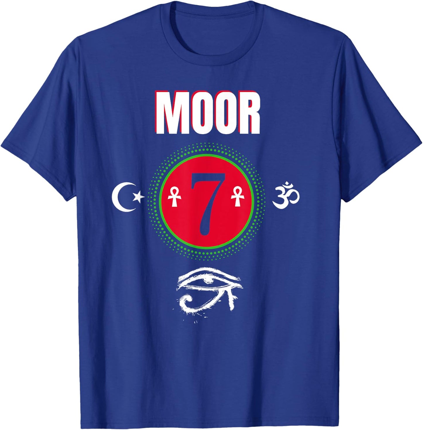Moor - Moorish American God Body Of Melanin T-Shirt - T-Shirt | Royal