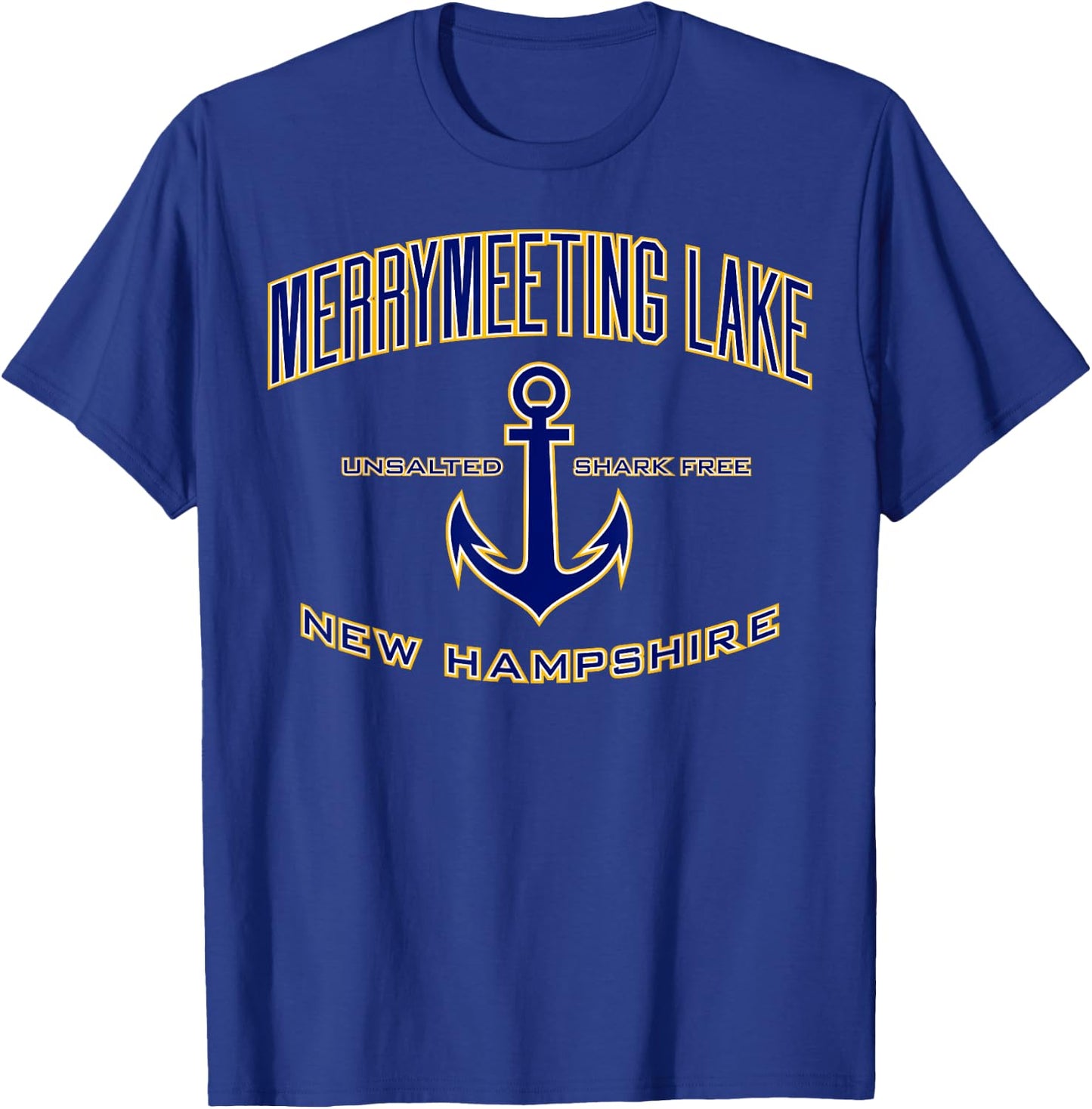 Merrymeeting Lake NH T-Shirt - T-Shirt | Royal