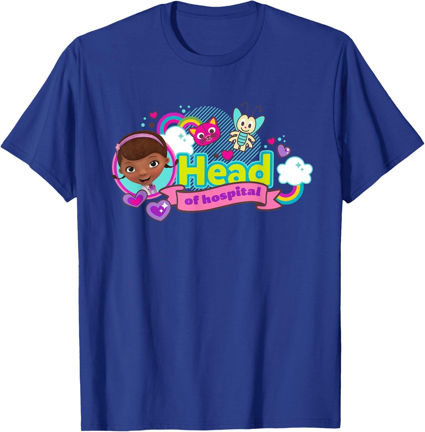 Disney Doc McStuffins Head of Hospital T-Shirt - T-Shirt | Royal