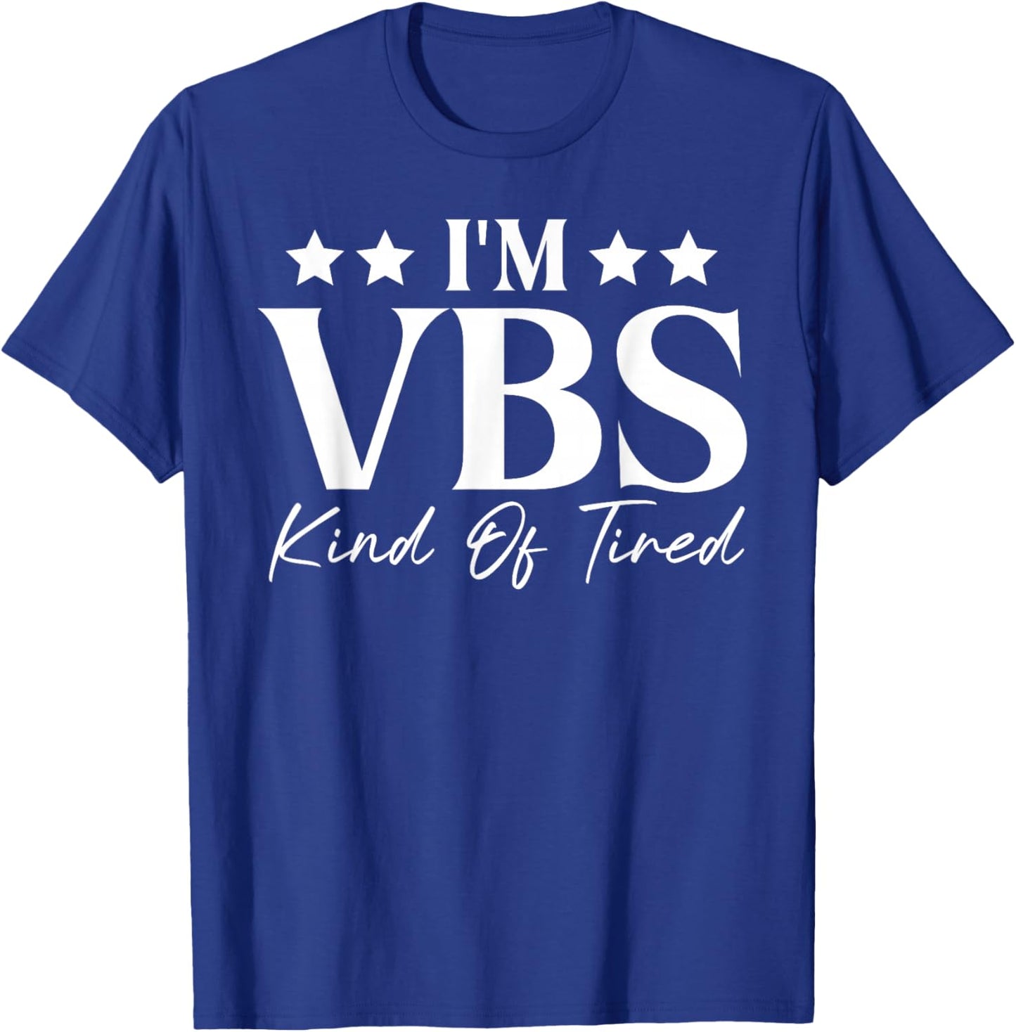Vacation Bible School Team VBS Crew T-Shirt - T-Shirt | Royal