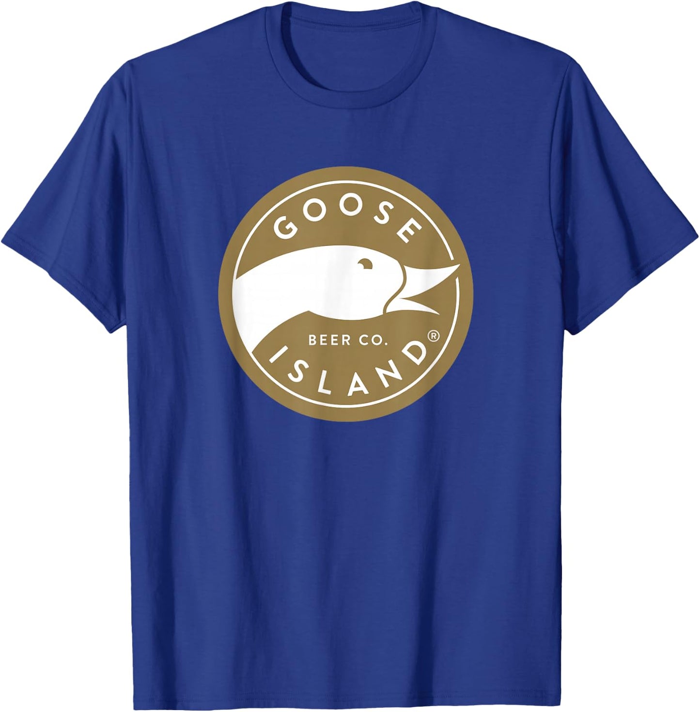 Goose Island Metallic Gold Logo T-Shirt - T-Shirt | Royal
