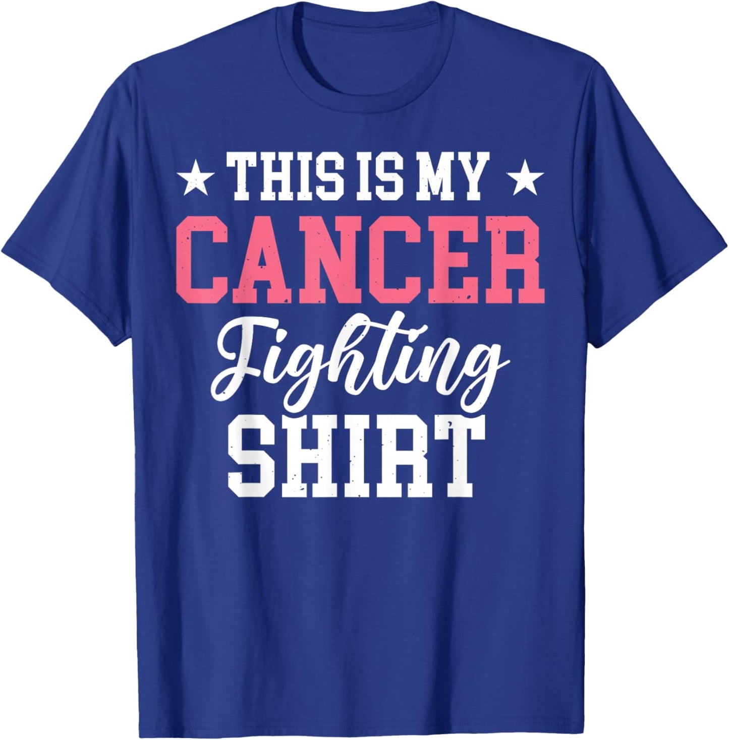 This Is My Cancer Fighting T-Shirt - T-Shirt | Royal