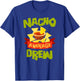 NACHO AVERAGE DREW Funny Birthday Personalized Name Gift T-Shirt - T-Shirt | Royal