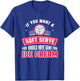 If You Wanted A Soft Serve Funny Volleyball Player Design T-Shirt - T-Shirt | Royal