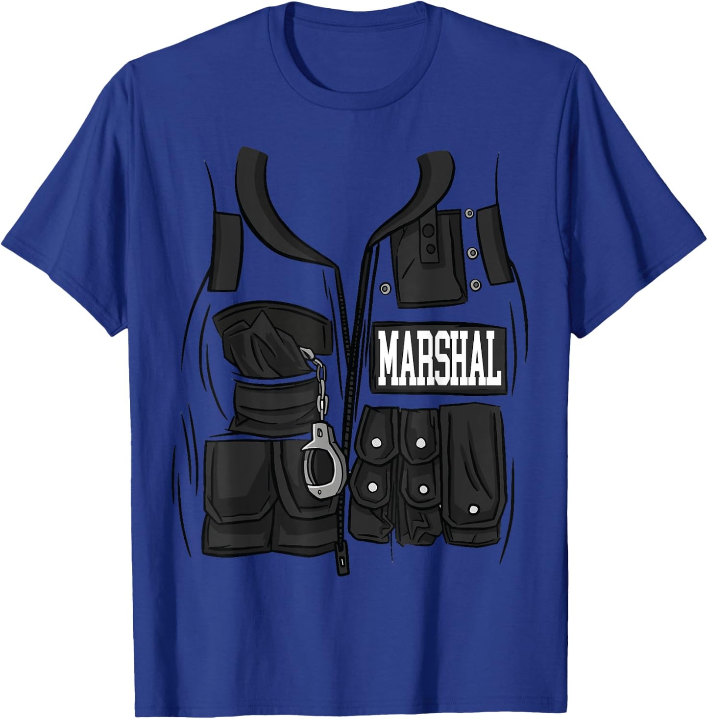 US Marshal Funny Halloween Costume US Marshal T-Shirt - T-Shirt | Royal