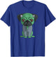 Pug Frankenstein Funny Halloween Gift Shirt T-Shirt - T-Shirt | Royal