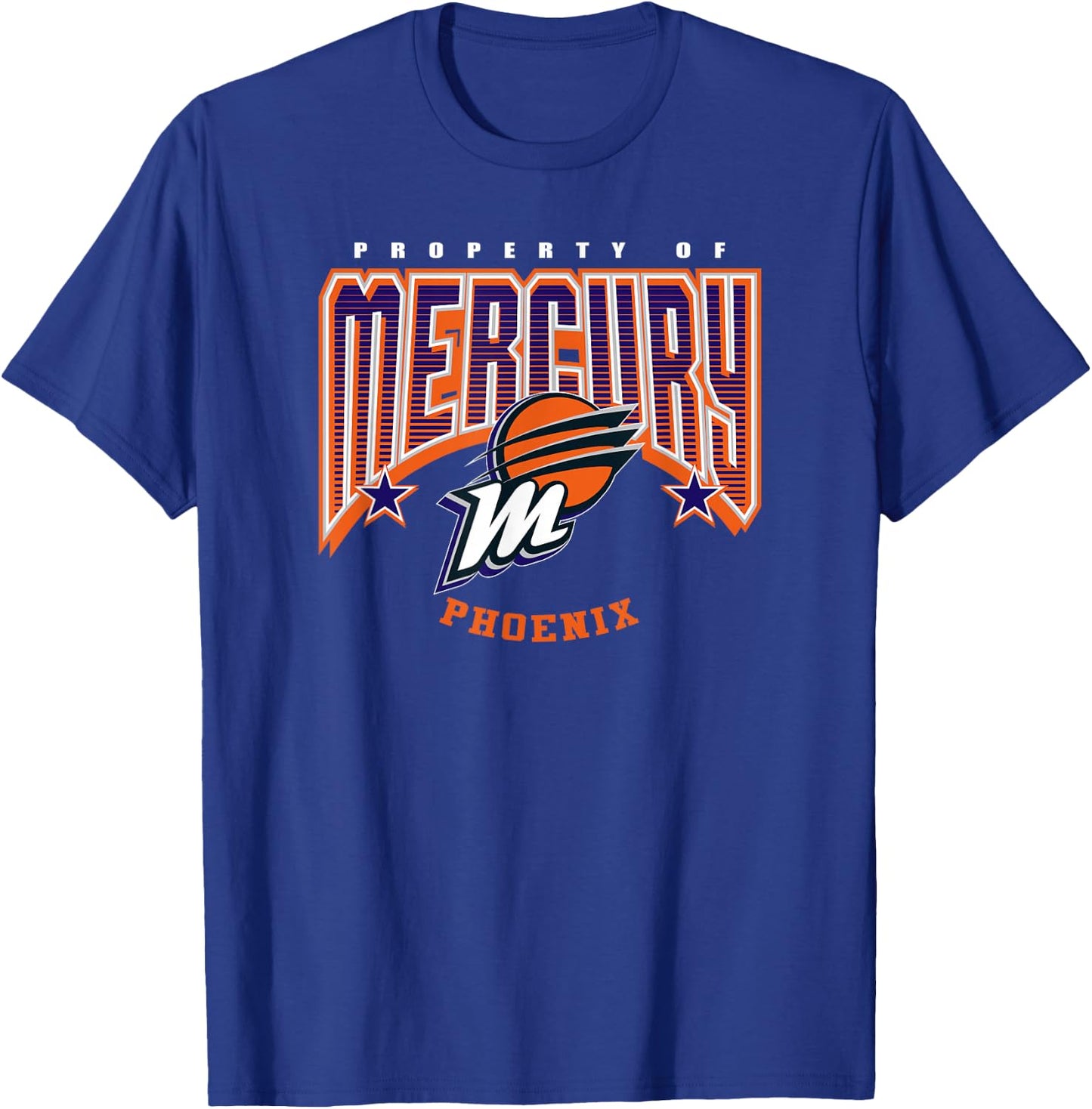 WNBA Phoenix Mercury Nothing but Net T-Shirt - T-Shirt | Royal