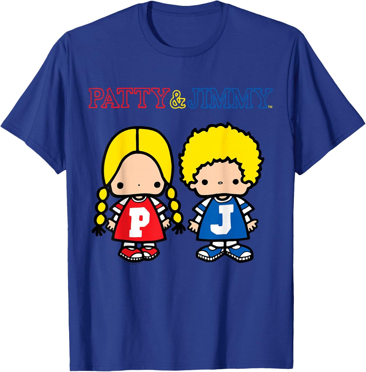 Sanrio Patty and Jimmy Classic Shirt T-Shirt - T-Shirt | Royal