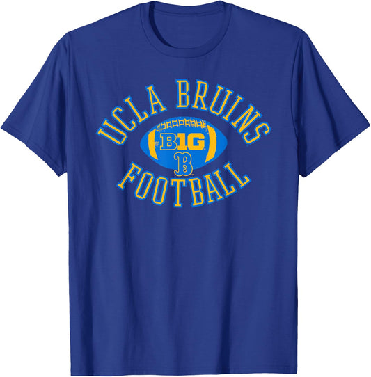 UCLA Bruins Big 10 Football Huddle Officially Licensed T-Shirt - T-Shirt | Royal