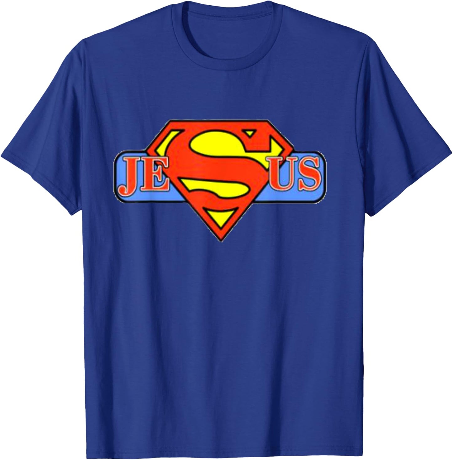 My Superhero is Jesus, faith love god shirt T-Shirt - T-Shirt | Royal