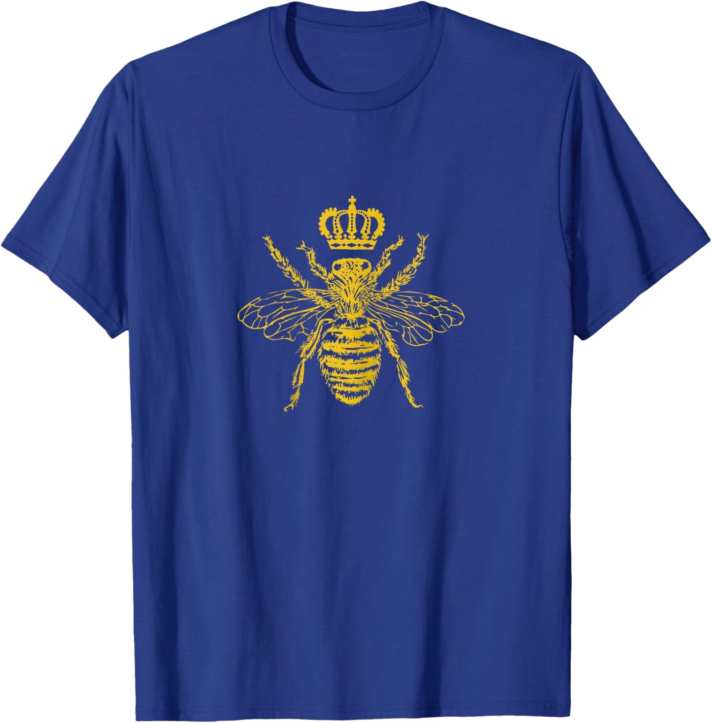 Queen Bee Crown Beekeeper Gift T-Shirt - T-Shirt | Royal