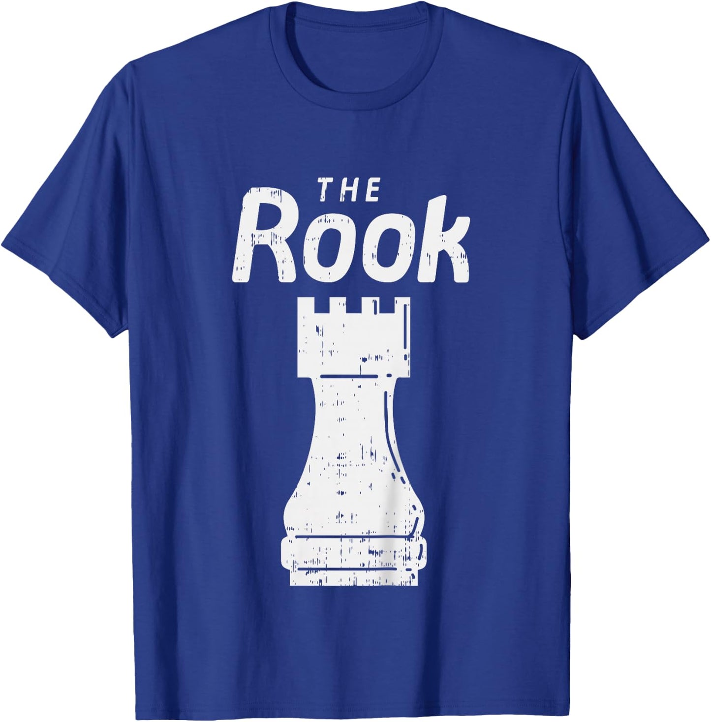Kids Halloween Chess Piece The Rook Shirt Group Matching Costume T-Shirt - T-Shirt | Royal