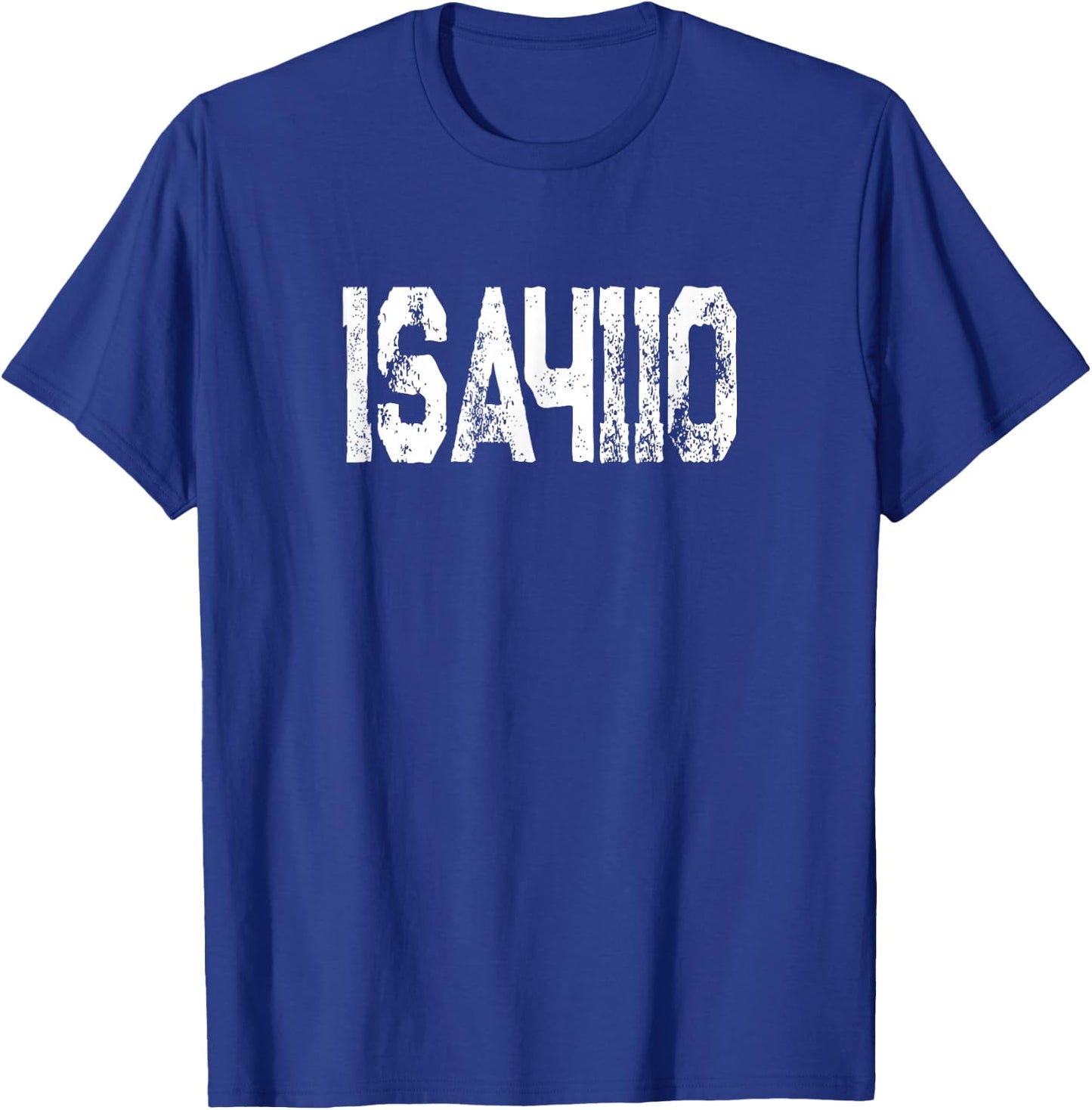 Favorite Bible Verse Design - Isaiah 41 10 Do Not Fear T-Shirt - T-Shirt | Royal