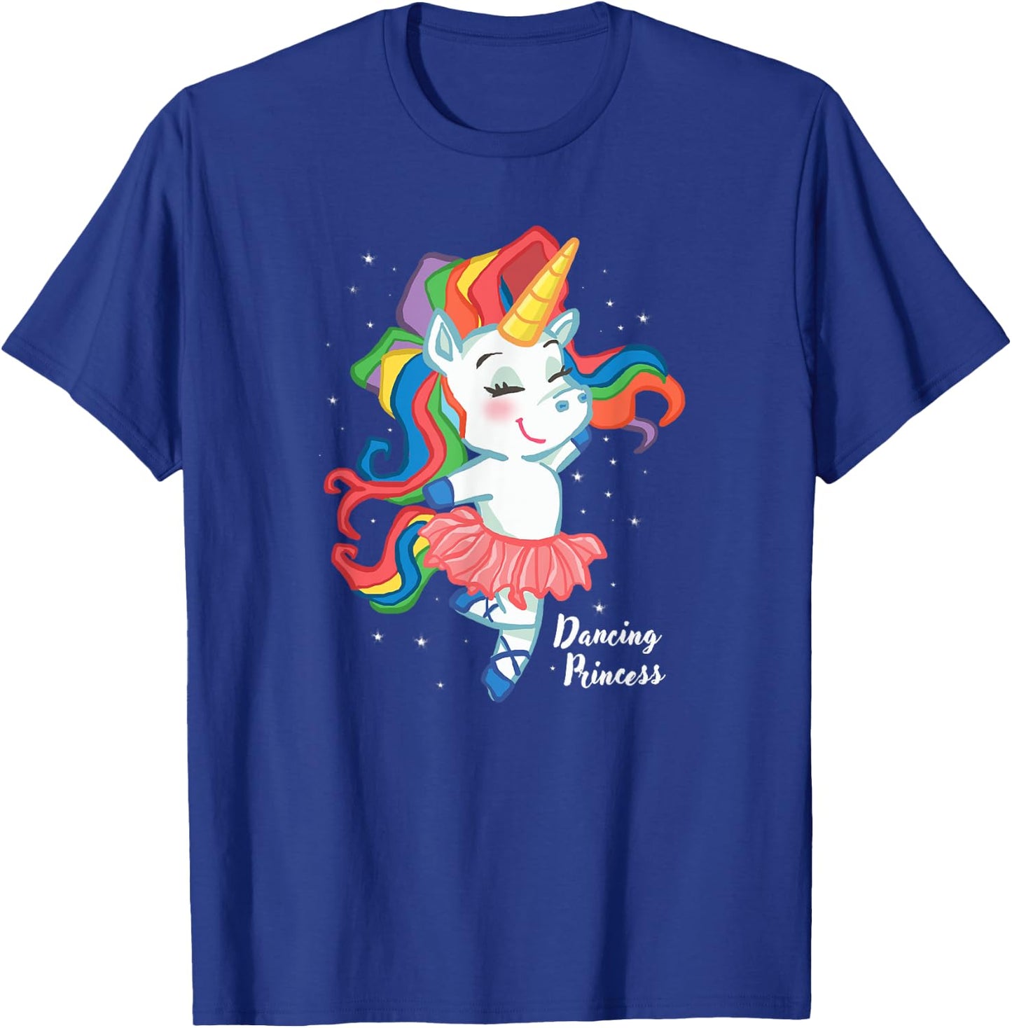 Girl Ballerina SHIRT Unicorn ballet dancing Kids Gift T-Shirt - T-Shirt | Royal