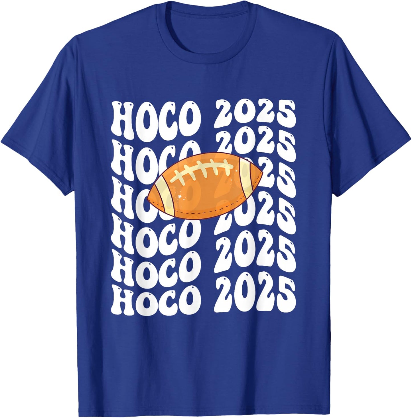 Retro Hoco 2025 Shirt Homecoming Shirt School Reunion T-Shirt - T-Shirt | Royal