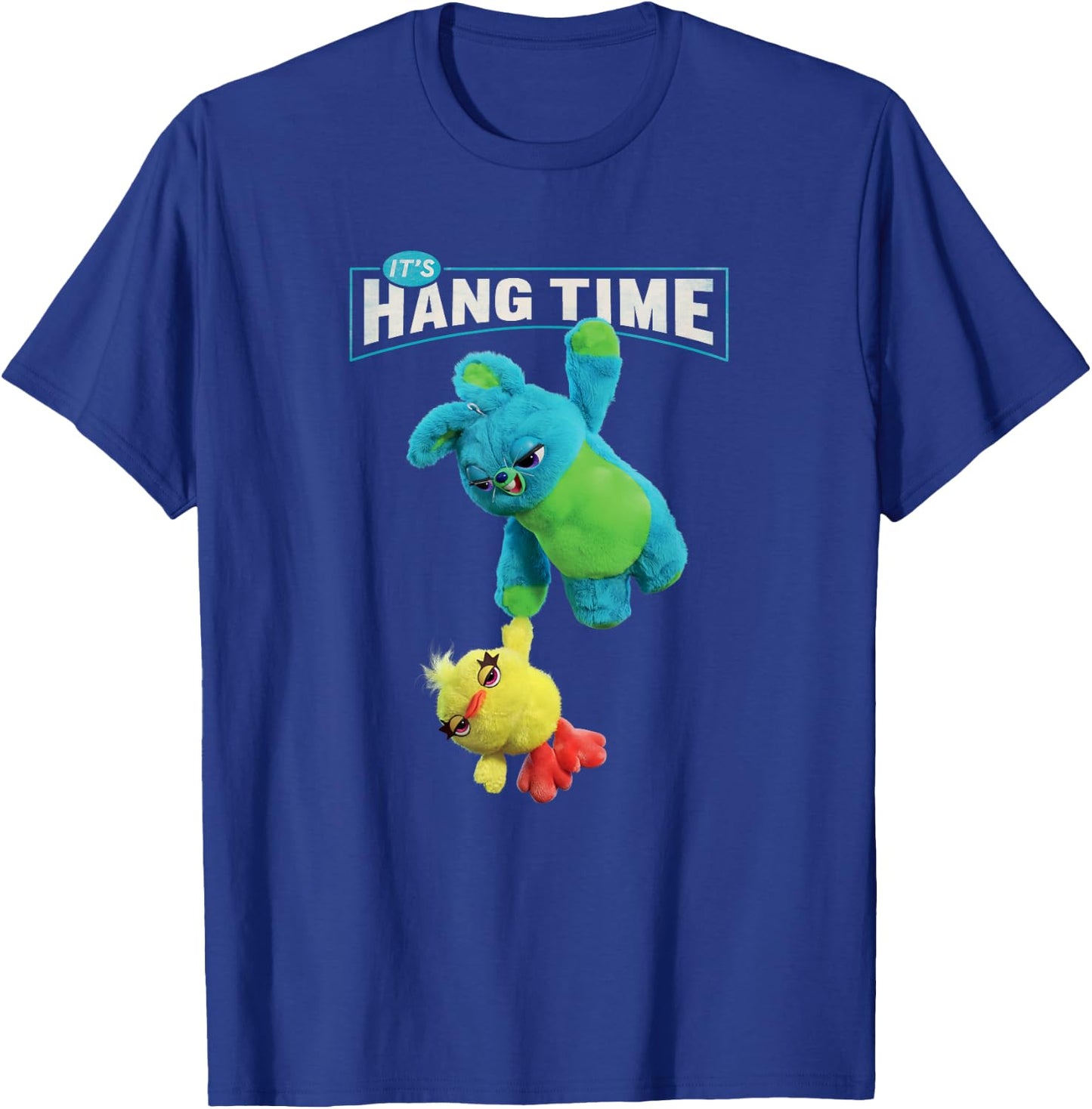Disney Pixar Toy Story 4 Hang Time Ducky & Bunny T-Shirt - T-Shirt | Royal