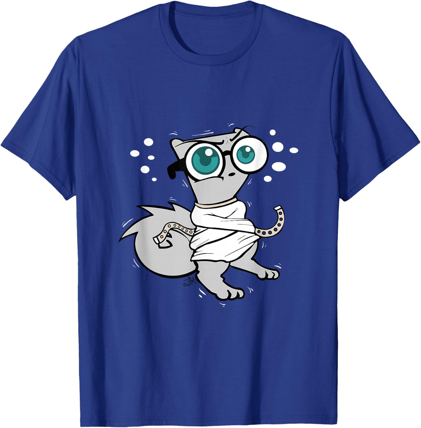 Crazy Mushroom-E The Squirrel T-Shirt - T-Shirt | Royal