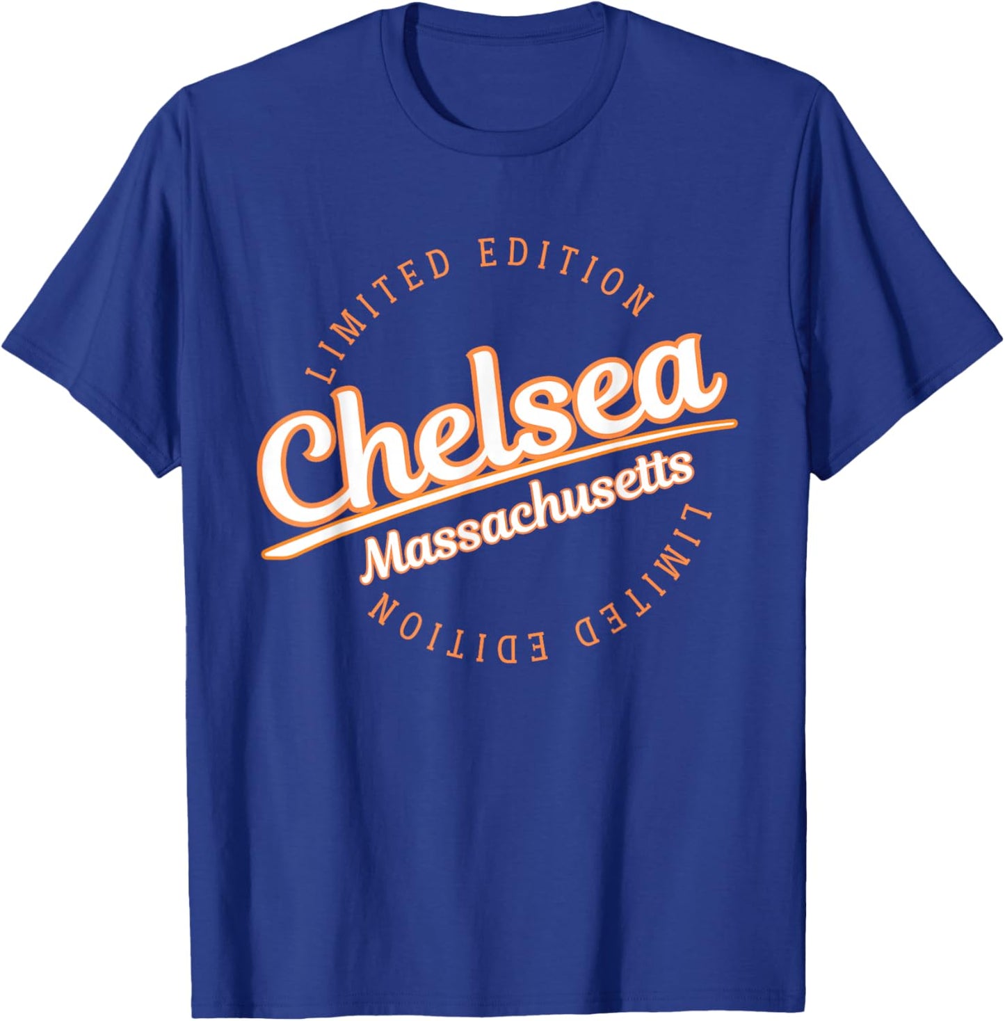 Retro Athletic Chelsea MA Apparel T-Shirt - T-Shirt | Royal