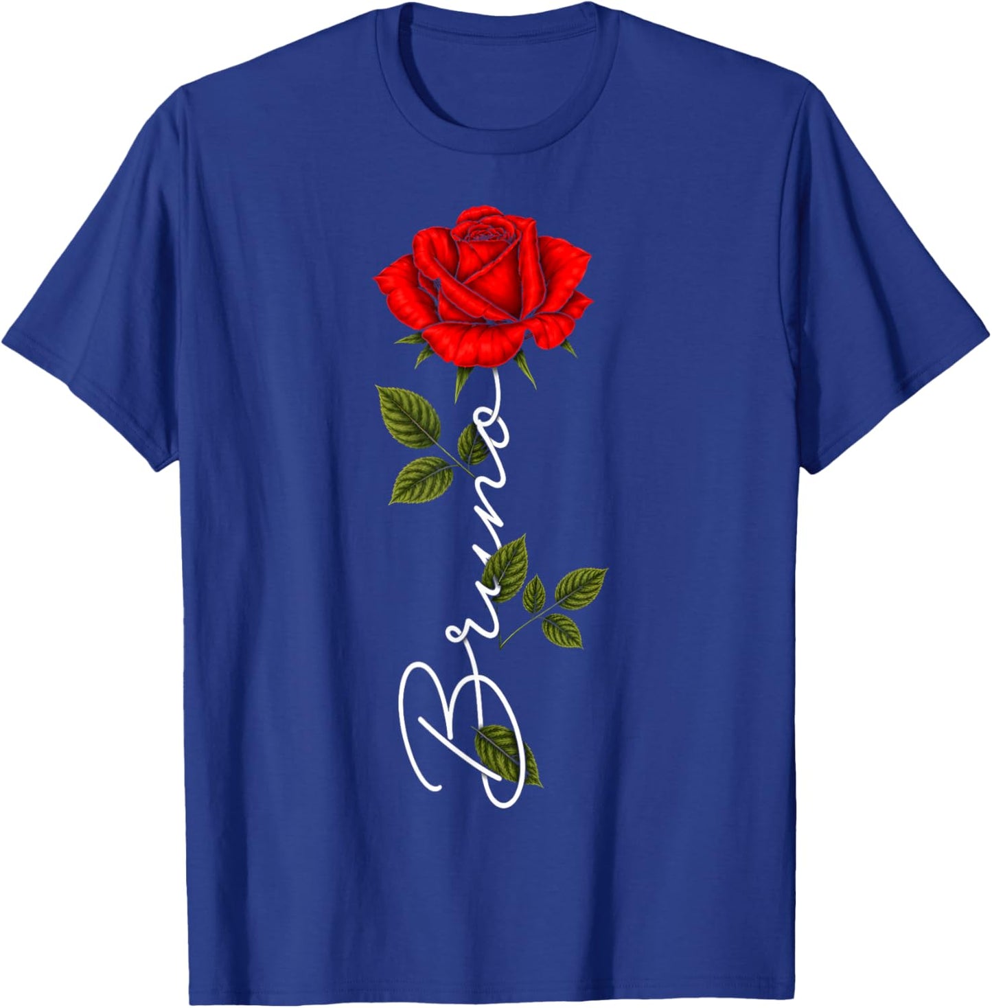 Vintage Bruno Name Western Gift Women Kids T-Shirt - T-Shirt | Royal
