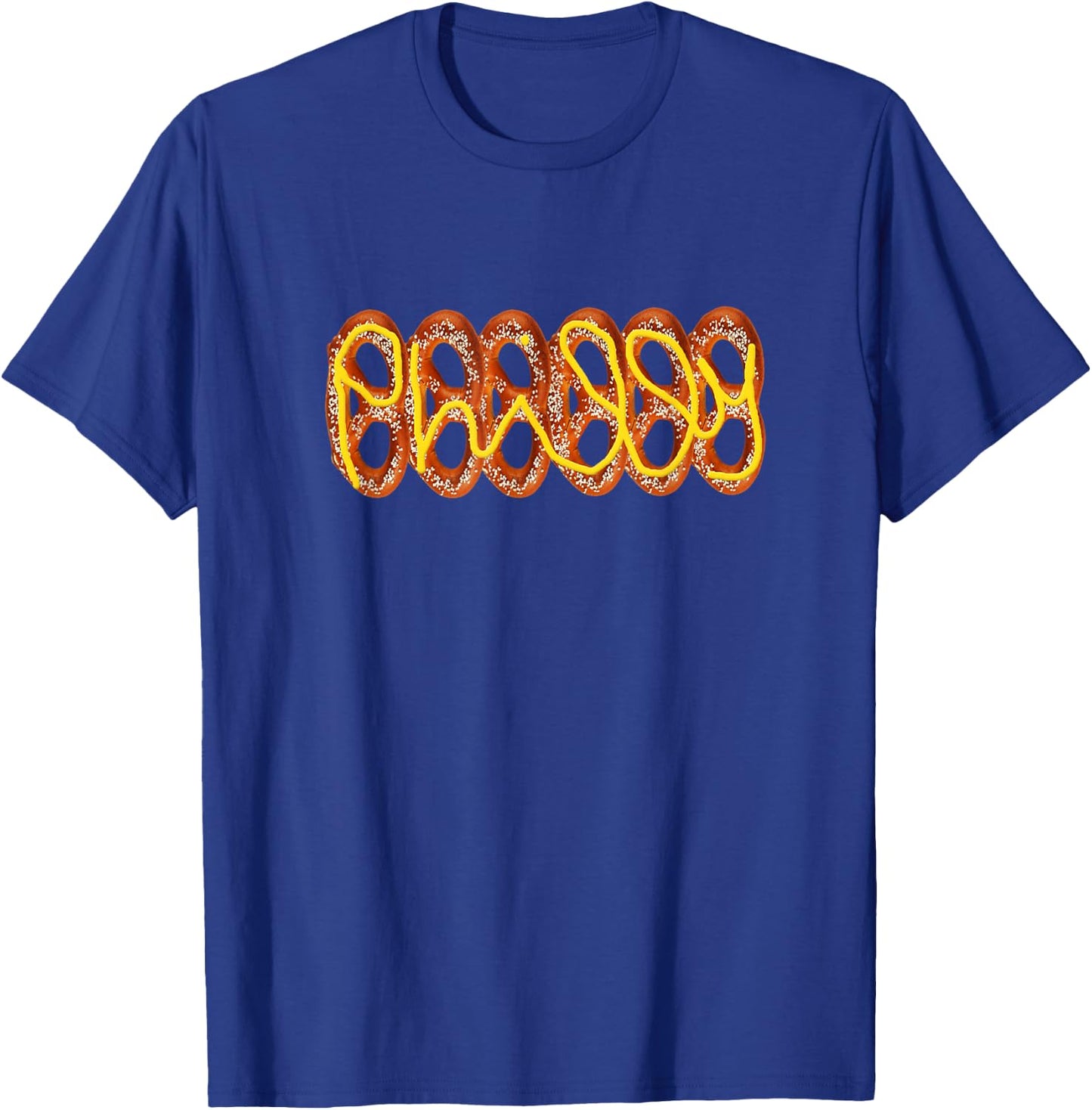 Philadelphia Philly Fan Soft Pretzel Mustard Funny Original T-Shirt - T-Shirt | Royal