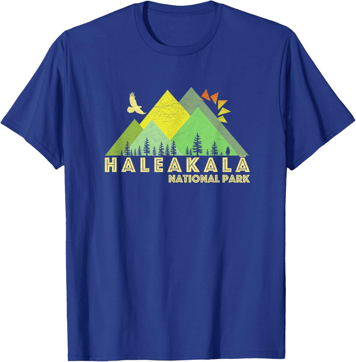 Retro Vintage Haleakala National Park T-Shirt - T-Shirt | Royal