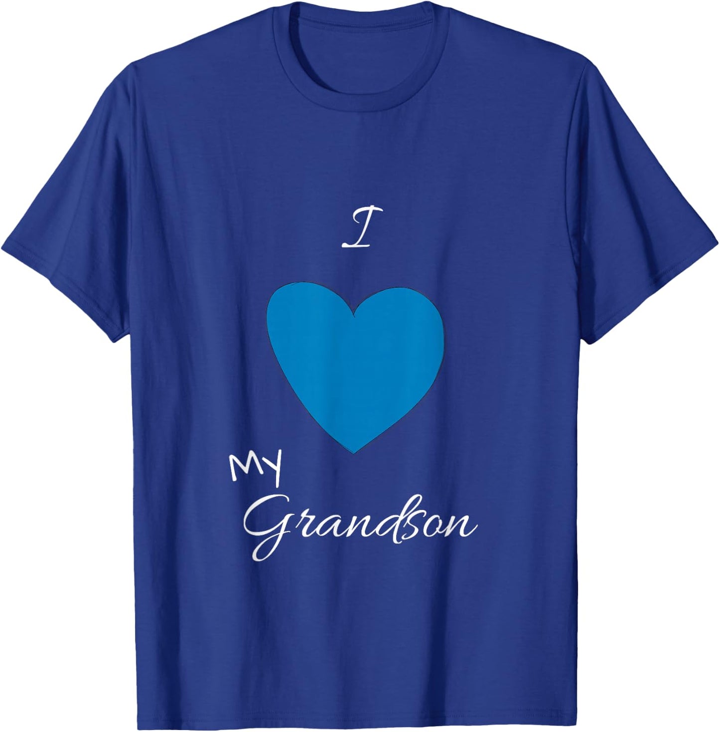 I love my Grandson T-Shirt - T-Shirt | Royal