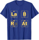 Lab Rat Periodic Elements T-Shirt - T-Shirt | Royal