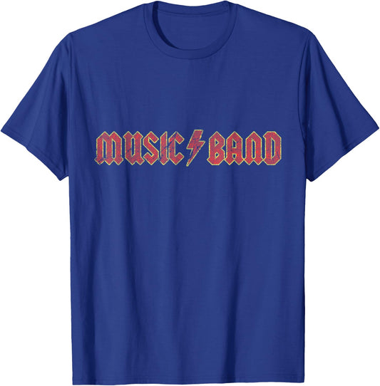 Music Band T-Shirt - T-Shirt | Royal