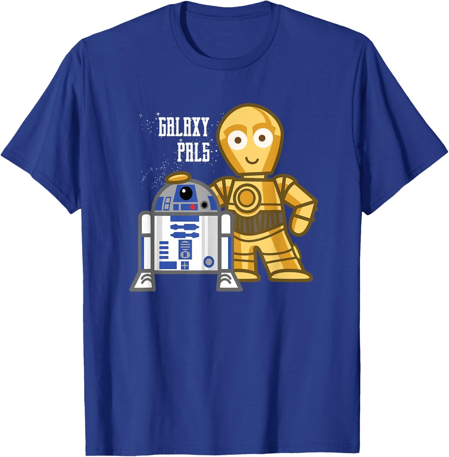 Star Wars R2-D2 and C-3PO Galaxy Pals T-Shirt - T-Shirt | Royal