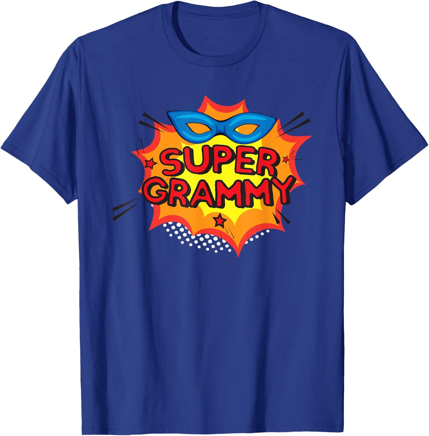 Super Grammy - Grandma Superhero Grandmother Nana T-Shirt - T-Shirt | Royal