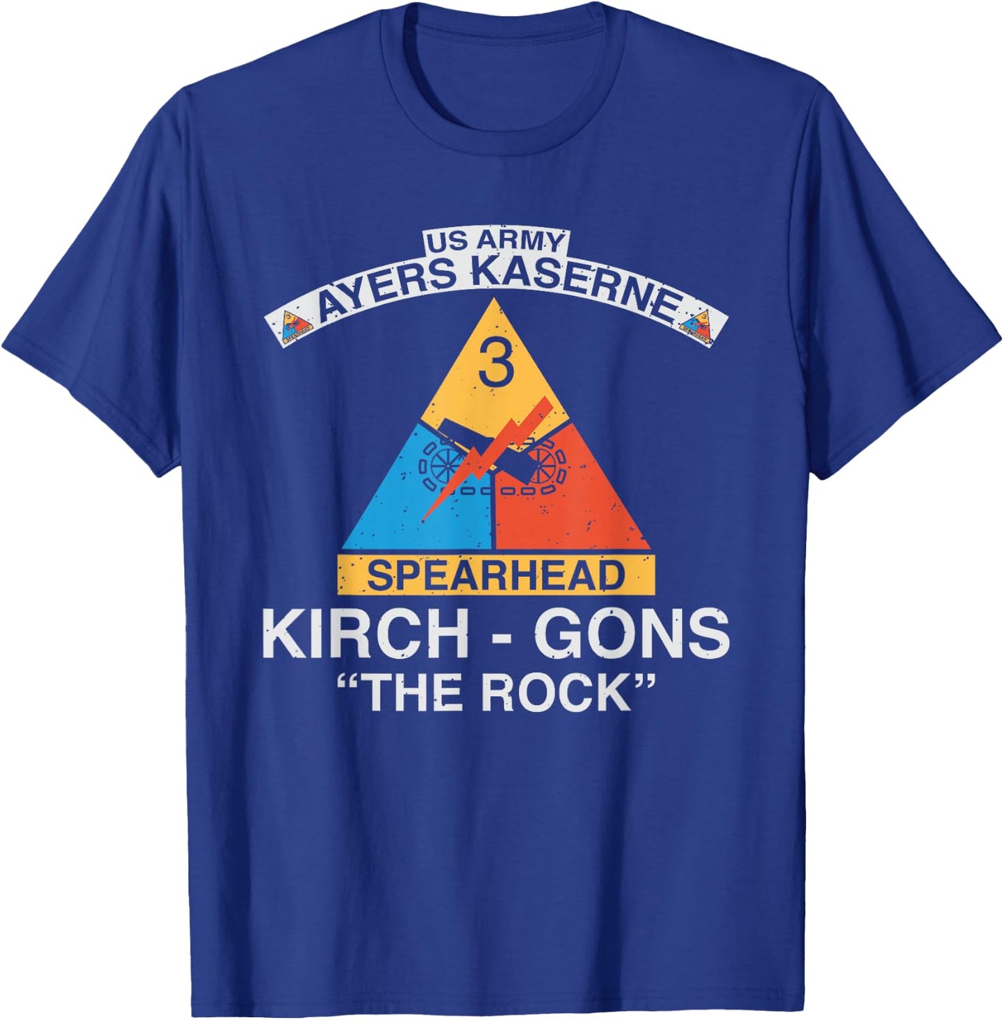 3rd Armored Division Kirch-Gons Rock T-Shirt - T-Shirt | Royal